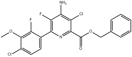 フロルピラウキシフェンベンジル 化学構造式