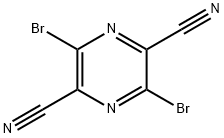 1391026-27-9 2,5-Pyrazinedicarbonitrile, 3,6-dibromo-