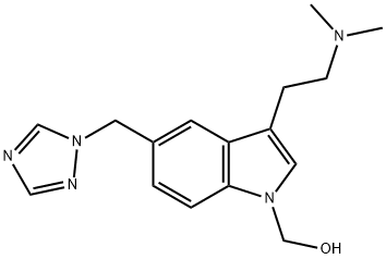 Rizatriptan N-Hydroxymethyl Structure