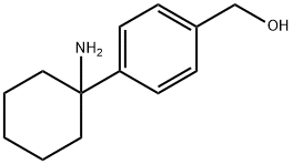 Benzenemethanol, 4-(1-aminocyclohexyl)-,1391135-86-6,结构式