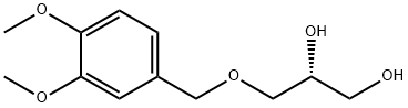 1,2-Propanediol, 3-[(3,4-dimethoxyphenyl)methoxy]-, (R)- (9CI),139115-87-0,结构式