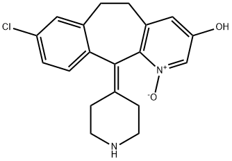 3-Hydroxy Desloratadine Pyridine N-oxide Struktur