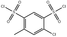 1,3-Benzenedisulfonyl dichloride, 4-chloro-6-methyl-,13940-86-8,结构式