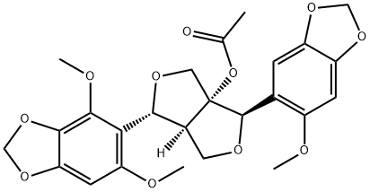 2-Demethoxyleptostachyol acetate Struktur