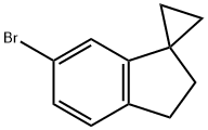 Spiro[cyclopropane-1,1'-[1H]indene], 6'-bromo-2',3'-dihydro- Struktur