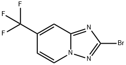 2-bromo-7-(trifluoromethyl)-[1,2,4]triazolo[1,5-a]pyridine(WXFC0471) Struktur