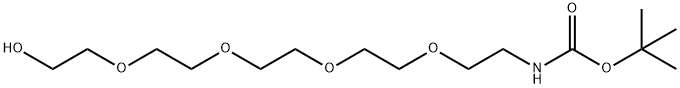 五聚乙二醇-叔丁氧羰基, 1404111-67-6, 结构式