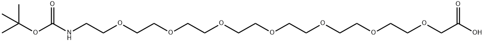BocNH-PEG7-CH2COOH
,141282-29-3,结构式
