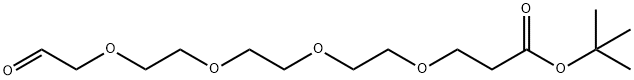 Ald-PEG4-t-butyl ester 结构式
