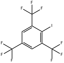 Benzene, 2-iodo-1,3,5-tris(trifluoromethyl)- 化学構造式