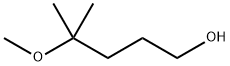 1-Pentanol, 4-methoxy-4-methyl- 化学構造式