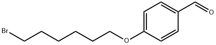 Benzaldehyde, 4-[(6-bromohexyl)oxy]- Structure