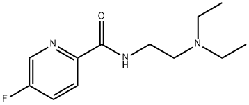 N-(2-(二乙基氨基)乙基)-5-氟-2-吡啶甲酰胺,1420844-62-7,结构式