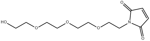 马来酰亚胺-四聚乙二醇,1421933-37-0,结构式