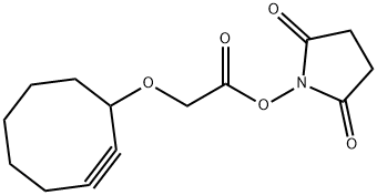 Cyclooctyne-O-NHS ester Structure
