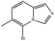 5-Bromo-6-methylimidazo[1,5-a]pyridine Struktur