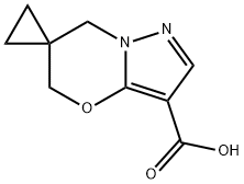 1',3'-Dihydrospirocyclopropane-1,2'-pyrazolo[3,2-b][1,3]oxazine-5'-carboxyli|1428234-33-6