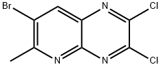 7-bromo-2,3-dichloro-6-methylpyrido[2,3-b]pyrazine,1429377-44-5,结构式
