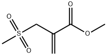 2-((甲基磺酰基)甲基)丙烯酸甲酯,143224-94-6,结构式