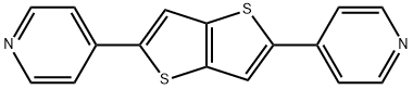 2,5-二吡啶基-[3,2-B]噻吩并噻吩 结构式