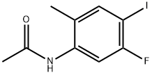 Acetamide, N-(5-fluoro-4-iodo-2-methylphenyl)- Struktur