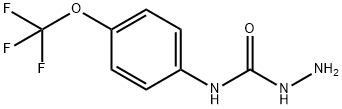 3-Amino-1-[4-(trifluoromethoxy)phenyl]urea Struktur