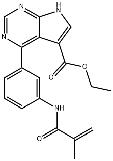 JAK3-IN-6 化学構造式