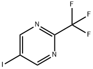 Pyrimidine, 5-iodo-2-(trifluoromethyl)- Struktur