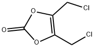 4,5-ビス(クロロメチル)-1,3-ジオキソール-2-オン 化学構造式