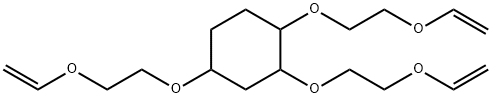 Cyclohexane, 1,2,4-tris[2-(ethenyloxy)ethoxy]- 结构式