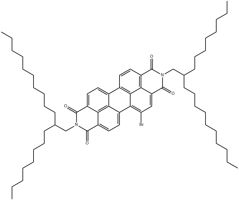 PDI-C8C12-Br Struktur