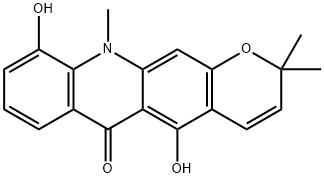 Yukocitrine, 145940-32-5, 结构式