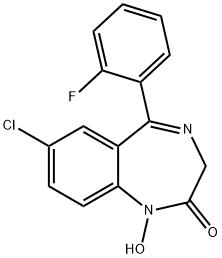 Flurazepam-N-desalkylhydroxyl,146367-71-7,结构式