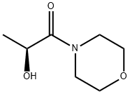 1-Propanone, 2-hydroxy-1-(4-morpholinyl)-, (2S)- Structure