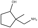 2-(aminomethyl)-2-methylcyclopentan-1-ol,1486433-56-0,结构式