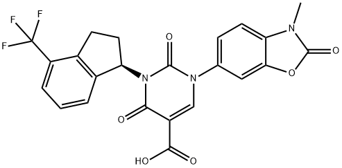 fulacimstat(BAY1142524) 化学構造式