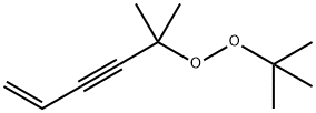 Peroxide, 1,1-dimethylethyl 1,1-dimethyl-4-penten-2-yn-1-yl Structure