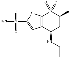 dorzolamide 化学構造式