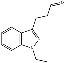 3-(1-ethyl-1H-indazol-3-yl)propanal Structure