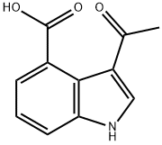 3-acetyl-1H-indole-4-carboxylic acid|3-acetyl-1H-indole-4-carboxylic acid