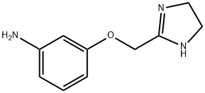 3-[(4,5-dihydro-1H-imidazol-2-yl)methoxy]aniline Struktur