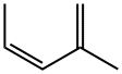1,3-Pentadiene, 2-methyl-, (3Z)- Structure
