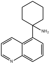 Cyclohexanamine, 1-(5-quinolinyl)-,1505723-98-7,结构式