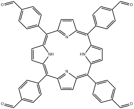 四醛基苯基卟啉,150805-46-2,结构式