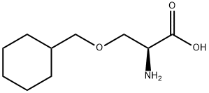 N-Fmoc-O-(cyclohexylmethyl)-L-Serine Structure