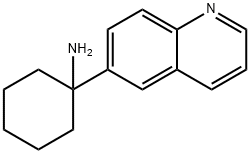 Cyclohexanamine, 1-(6-quinolinyl)-,1512241-81-4,结构式