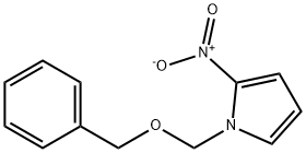 1H-Pyrrole, 2-nitro-1-[(phenylmethoxy)methyl]- Structure