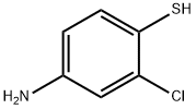 Benzenethiol, 4-amino-2-chloro- 化学構造式