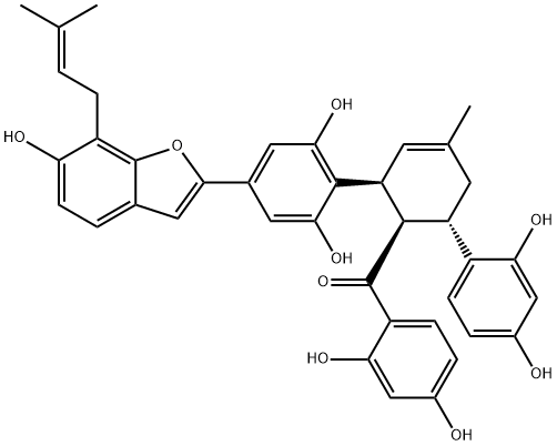 ムルベルロフランU 化学構造式