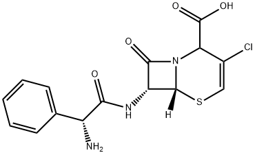 头孢克洛 DELTA-3异构体,152575-13-8,结构式